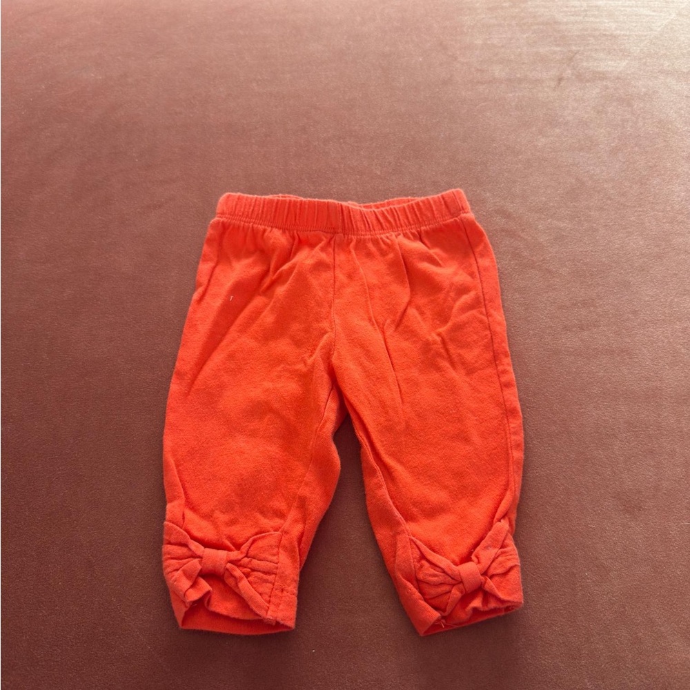 Carter's Vibrant Orange Kids Leggings